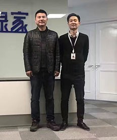 恭喜紹興錢總加盟創綠家除甲醛品牌！