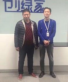 恭喜駐馬店市劉總加盟創綠家除甲醛品牌！