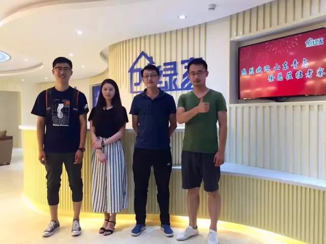 恭喜青島市徐總、于總、宋總加盟創綠家除甲醛品牌！